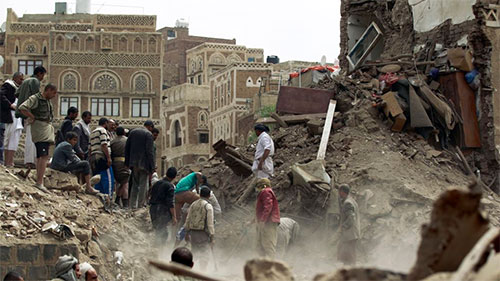 La ONU niega a los yemeníes el derecho de defenderse ante la agresión saudí